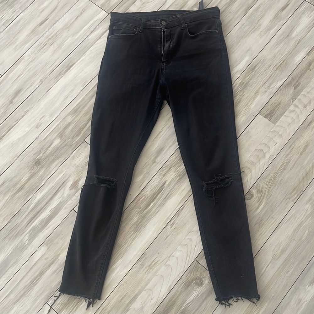 Zara Distressed Skinny Jean
